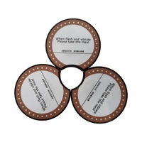 Logo gratuit Cafe Waitress Beeper 300mAh 22 Buzzers vibrants Gestion de la file d'attente Système d'appel de serveur sans fil Téléavertisseur pour restaurant
