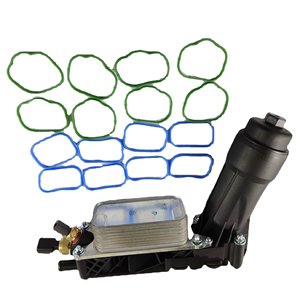 Adaptateur de boîtier de filtre de refroidisseur d'<span class=keywords><strong>huile</strong></span> moteur 5184294AE pour Dodge Jeep 2011 2012 2013 - Product Image 1