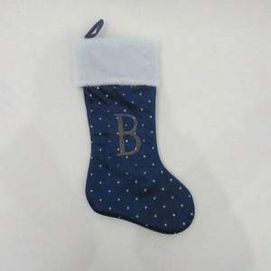 Nouvel Arrivage Chaussettes de Noël en Peluche avec Broderie Poupée Sans Visage Sac Cadeau Bonbons Vente en Gros Chaussettes de Noël - Product Image 6