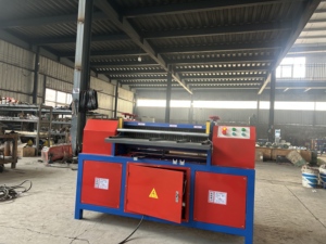 Máquina Automática de Corte de Láminas de Cobre y Aluminio para Radiadores de Automóviles, Accionada por Motor de 7kw, Capacidad de 2000-3000kg/Día, Marca AWISY - Product Image 1