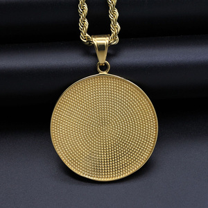맞춤형 도매 2026 핫 세일 라이온 헤드 목걸이 변색 방지 18K PVD 금 도금 스테인리스 스틸 주얼리 - Product Image 5
