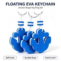 Porte-clés flottant écologique personnalisé avec logo imprimé, 6 cm, mousse EVA, pour usage promotionnel