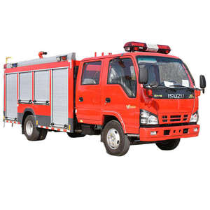 Nouveau camion de lutte contre l'incendie Isuzu 4x2 diesel 4m³ avec citerne à eau, 150 CV, camion de lutte contre l'incendie Isuzu avec poudre, eau et mousse - Product Image 3