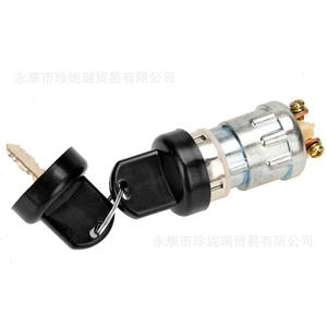 Interrupteur d'allumage universel Zhenrui 3 fils étanche 12V DC avec clé pour VTT, karting et véhicules tout-terrain - Product Image 2