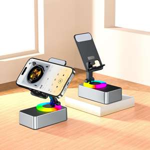 ลำโพงไร้สาย 3-in-1 หมุนได้ 360 องศา พร้อมแท่นชาร์จ ที่วางโทรศัพท์ และที่ยึดในรถยนต์ - Product Image 1