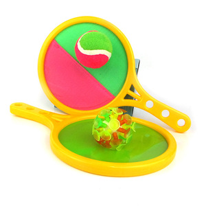 Jouet de sport pour la maternelle en ABS, cible collante, balle à poignée double face avec <span class=keywords><strong>ventouse</strong></span> pour <span class=keywords><strong>lancer</strong></span>, jeu parent-enfant - Product Image 1