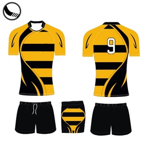 เสื้อรักบี้สำหรับฝึกซ้อมแบบขายส่ง พิมพ์ลายแบบซับลิเมชั่น - Product Image 1