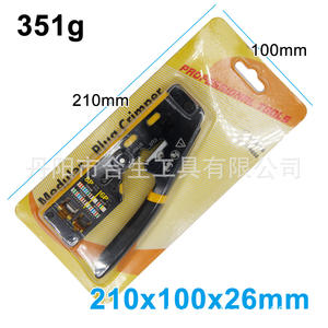 Pince à sertir pour câble réseau Catégorie 7 Hesheng 6P 8P, outil de dénudage et de coupe de fils à entrée frontale de qualité industrielle - Product Image 5