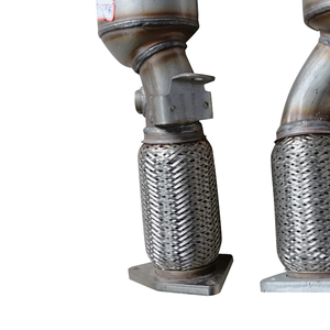 Piezas de motor de coche directas de fábrica de escape automático Convertidor Catalítico izquierdo + derecho Audi Q7 para Porsche Cayenne VW <span class=keywords><strong>Touareg</strong></span> 4,2 V6 - Product Image 5
