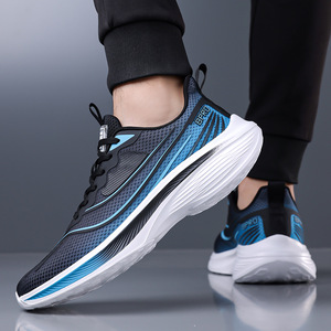 Men Summer Mesh Running Shoes Lightweight Breathable Rubber Outsole EVA Midsole - Product Image 3