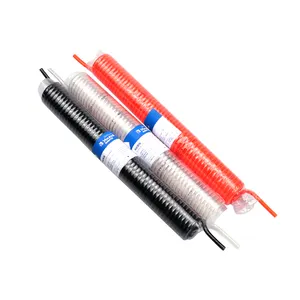 YBL High-Pressure Red Flexible Polyurethane Pneumatic Air Hose 6mm/8mm/10mm/12mm Spring Recoil Tube Spiral Pneumatic Parts