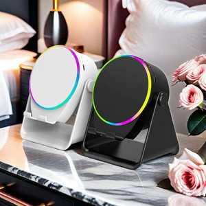 Altavoz Inalámbrico Multifunción con Sensor, Soporte Portátil con Luz RGB, Mini Altavoz Inalámbrico BT, Soporte para Teléfono, Reproductor de Música - Product Image 6