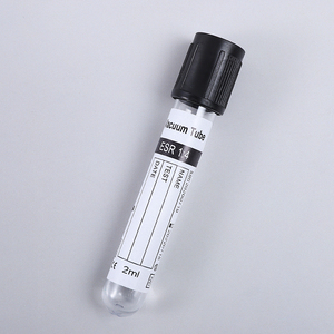 Consommables médicaux à bas prix <span class=keywords><strong>Tube</strong></span> de prélèvement sanguin sous vide à tête noire à usage unique - Product Image 6