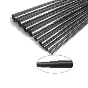 <span class=keywords><strong>Tube</strong></span> en fibre de carbone 1K 3K 6K 12K 18K 24K, <span class=keywords><strong>tube</strong></span> en fibre de carbone léger, taille personnalisée - Product Image 6