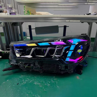 Feux avant à LED RGB pour Toyota Hilux 2020-2024, ensemble de phares avant, feux de signalisation, accessoires de voiture, kit carrosserie DRL