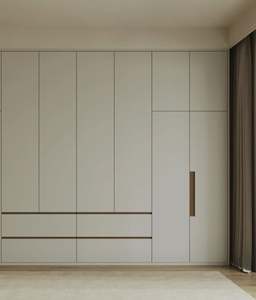 Armario Convertible Moderno de Lujo, Vestidor, Tocador, Muebles Minimalistas Europeos de Alta Calidad, Tamaño Personalizado para el Hogar, MDF - Product Image 4