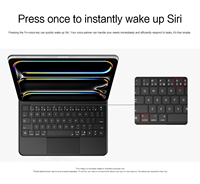 Pour iPad Pro 11 12.9 2024 avec support, clavier à connexion directe Smart Pogo Pin, étui en cuir pour tablette, IPARTS EXPERT