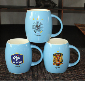 Taza de cerámica Greatwin Ceramics de 350 ml con logo de equipo de fútbol, taza sublimable para fiestas y bebidas deportivas. - Product Image 5