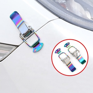 Biểu Tượng Tùy Chỉnh 2 Pcs Nhỏ Lớn Phong Cách Móc Khóa <span class=keywords><strong>Clip</strong></span> Kit Racing Xe Nắp ca-pô Bumper <span class=keywords><strong>Clip</strong></span> Khóa Sắt Nhanh Chóng Phát Hành Ốc Đỡ - Product Image 4