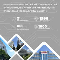 MIFARE Ultralight EV1 MIFARE Ultralight C Sans Contact 13.56MHz Contrôle d'accès RFID Carte-clé d'hôtel