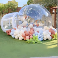Dôme gonflable transparent en PVC pour hôtel, grand format, pas cher, à vendre