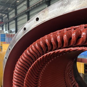 มอเตอร์สลิปริงแบบปรับแต่งได้สำหรับใช้งานในอุตสาหกรรมน้ำมัน 220V/380V 10A/20A ทองแดงนำไฟฟ้า ขนาดแกน 124 มม. ยี่ห้อ ANJIEXIAOLEI - Product Image 5