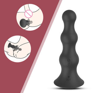 Elettrico automatico gonfiabile innesto perline anale dilatatore della prostata espansione vibratore anale sex toy piacere con potente ventosa - Product Image 5