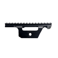 FOCUHUNTER Support de télescope tactique en alliage d'aluminium Montage latéral Verrouillage de luxe Noir Visée Optique Montures