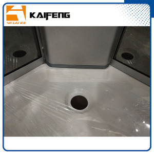 Slimme moderne glazen douchecabine GT0532R, stoomcabine voor één persoon, 3kW touchscreen stoomgenerator & opklapbare zitting - Product Image 6