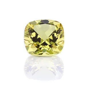 Transparent Fancy Cut Yellow Sapphire Selling Loose Gemstone Sapphire