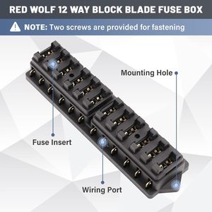 12-сторонний держатель для предохранителей - Product Image 3