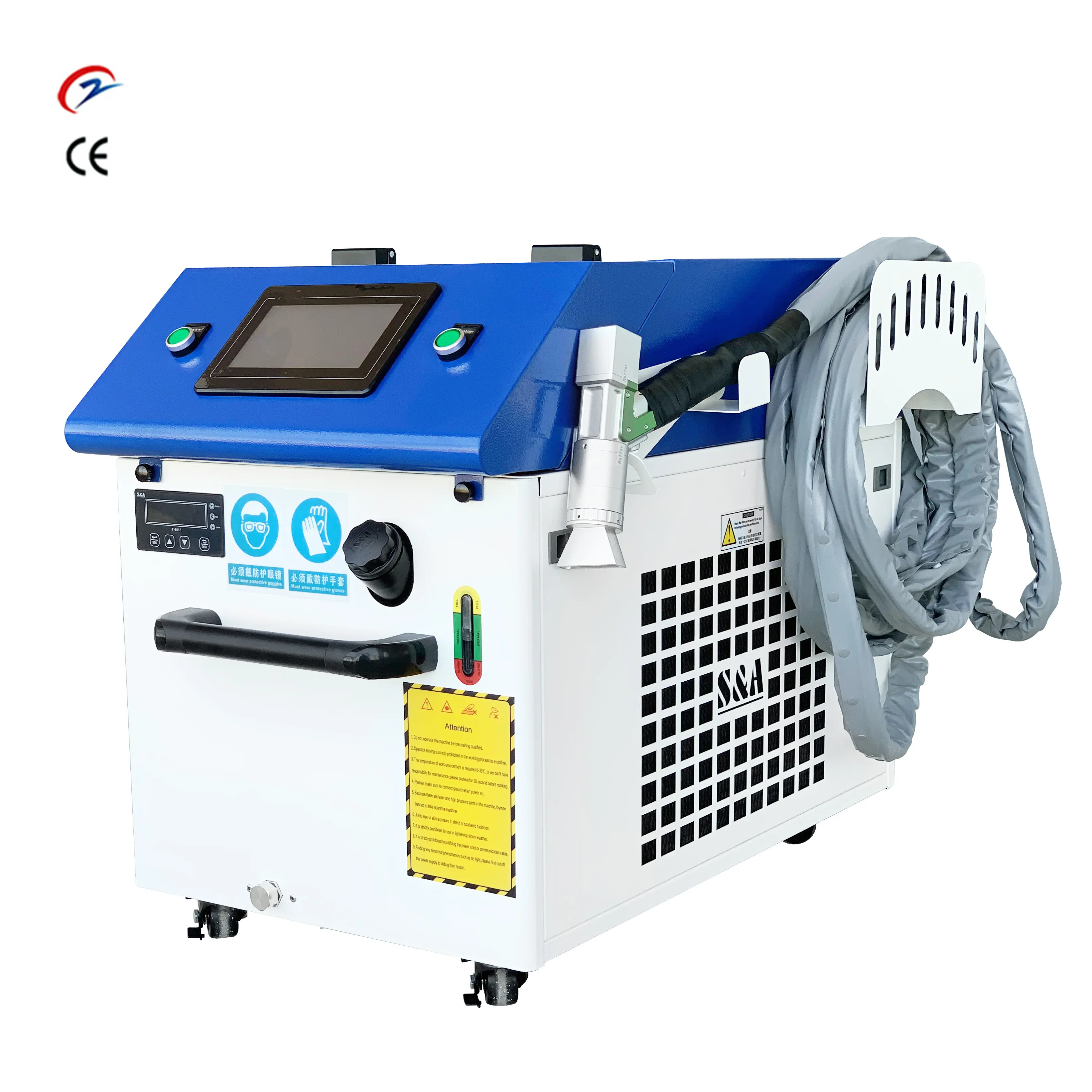 Zhongcan laser cleaner machine to remove rust and paint from metal