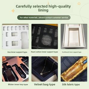 Caja de regalo de doble puerta, caja de embalaje personalizada para joyería, cosméticos, artículos de Año Nuevo, productos culturales y creativos, caja de regalo de Año Nuevo personalizada - Product Image 3