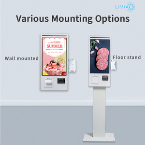 Kiosque de paiement en libre-service de 21,5 pouces, terminal de point de vente sans surveillance en intérieur, NFC, code QR, billetterie, vente au détail pour les entreprises - Product Image 6