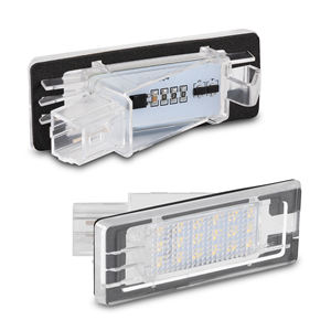 Lampes de plaque d'immatriculation LED blanches 6500K pour <span class=keywords><strong>Dacia</strong></span> <span class=keywords><strong>Duster</strong></span> 2010 ~ Accessoires, Lot de 2 - Product Image 4