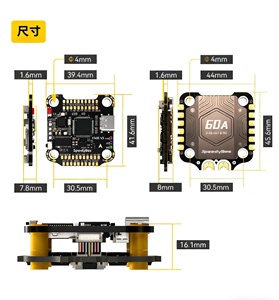 Speedybee F405 V3 điều khiển bay BLS 60A ESC Stack 4-in-1 3S-6S điều khiển từ xa phụ kiện máy bay không người lái - Product Image 6