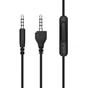 Cable de Audio de Repuesto de 3.5MM para Auriculares Alienware AW920H con Micrófono Integrado y Cable Trenzado de 1.8M - Product Image 2