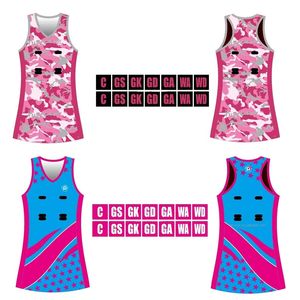 Tinh khiết Úc bản địa thăng hoa in bán buôn tùy chỉnh riêng Logo <span class=keywords><strong>netball</strong></span> đồng phục Dresses <span class=keywords><strong>netball</strong></span> Jerseys bao gồm yếm - Product Image 6