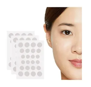 24 Count Acne Pimple Patch Translucent Hydrocolloid Patch Spot Treatment Zit Stickers for Face and Body