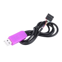 PL2303 USB TTL RS232 convertir Cable serie PL2303HXD 6Pin Compatible con Win XP/VISTA/7/8/8 1/Android OTG