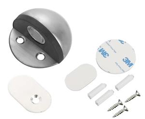 Adhésif moderne en acier inoxydable caoutchouc noir mat laiton cuivre or AB pare-chocs facile à installer magnétique intérieur <span class=keywords><strong>porte</strong></span> butée hôtels - Product Image 2