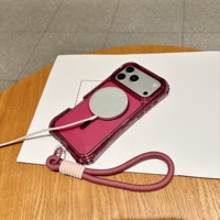 BEAUTYLINE Coques de protection magnétiques intelligentes 3-en-1 fantaisie pour téléphones portables iPhone 17 18 Pro Max