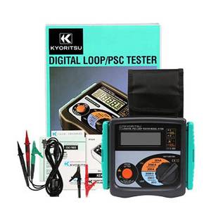 Kyoritsu Digital Loop Tester Model 4118A 2000 200 20 Resistance Meter for <b>Electrical</b> Testing - Product Image 5