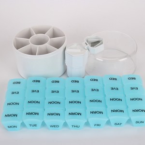 Hộp Sắp Xếp Thuốc Viên Tròn 7 Ngày Tự Động Thông Minh Du Lịch Bằng Nhựa Có Ngăn - Product Image 6