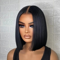 New <strong>Hot</strong> <strong>Sell</strong> Short Bob <strong>Wigs</strong> Human <strong>Hair</strong> Virgin Raw Vietnamese <strong>Hair</strong> Cuticle Aligned <strong>Bone</strong> <strong>Straight</strong> Lace Closure <strong>Wig</strong> for Black Women