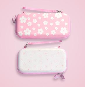 Étui de protection étanche et fin en coque rigide pour console Nintendo <span class=keywords><strong>Switch</strong></span>, thème fleurs de cerisier, sac de rangement pour N-<span class=keywords><strong>Switch</strong></span>, étui de transport - Product Image 2