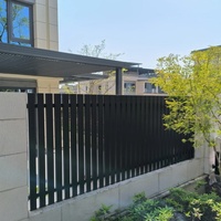 Panneaux de clôture en alliage d'aluminium découpés au laser sur mesure, motif personnalisé, revêtement poudré, design européen moderne, garantie 5 ans, pour villa extérieure
