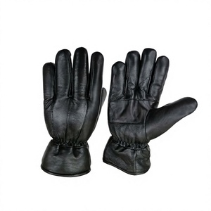 Gants d'hiver en peau de mouton de qualité supérieure avec fonction tactile et doublure thermique, écologiques, non doublés, pour usage quotidien et activités de plein air - Product Image 1