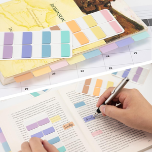 Onglets de <span class=keywords><strong>livre</strong></span> auto-adhésifs de 1 pouce Autocollants <span class=keywords><strong>repositionnables</strong></span> pour classer des notes autocollantes sans effort pour ordinateur portable - Product Image 6