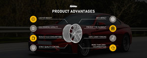 ล้อฟอร์จ 18 นิ้ว 5x108 สีโรสโกลด์ ล้อ 19 นิ้ว ขอบสแต็กเกอร์ 5x120 - Product Image 6